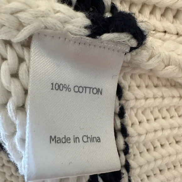 La Ligne Marina Striped Cotton Sweater - Picture 5 of 6